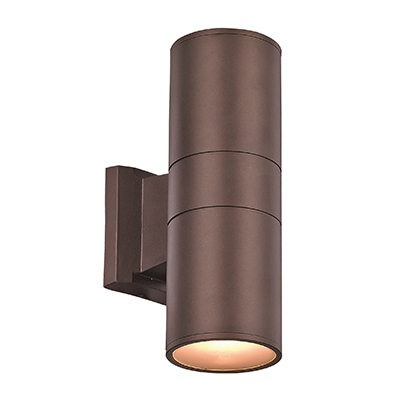 Trans Globe Lighting LED-40960 BZ Compact 10" Outdoor Bronze Modern Pocket Lantern